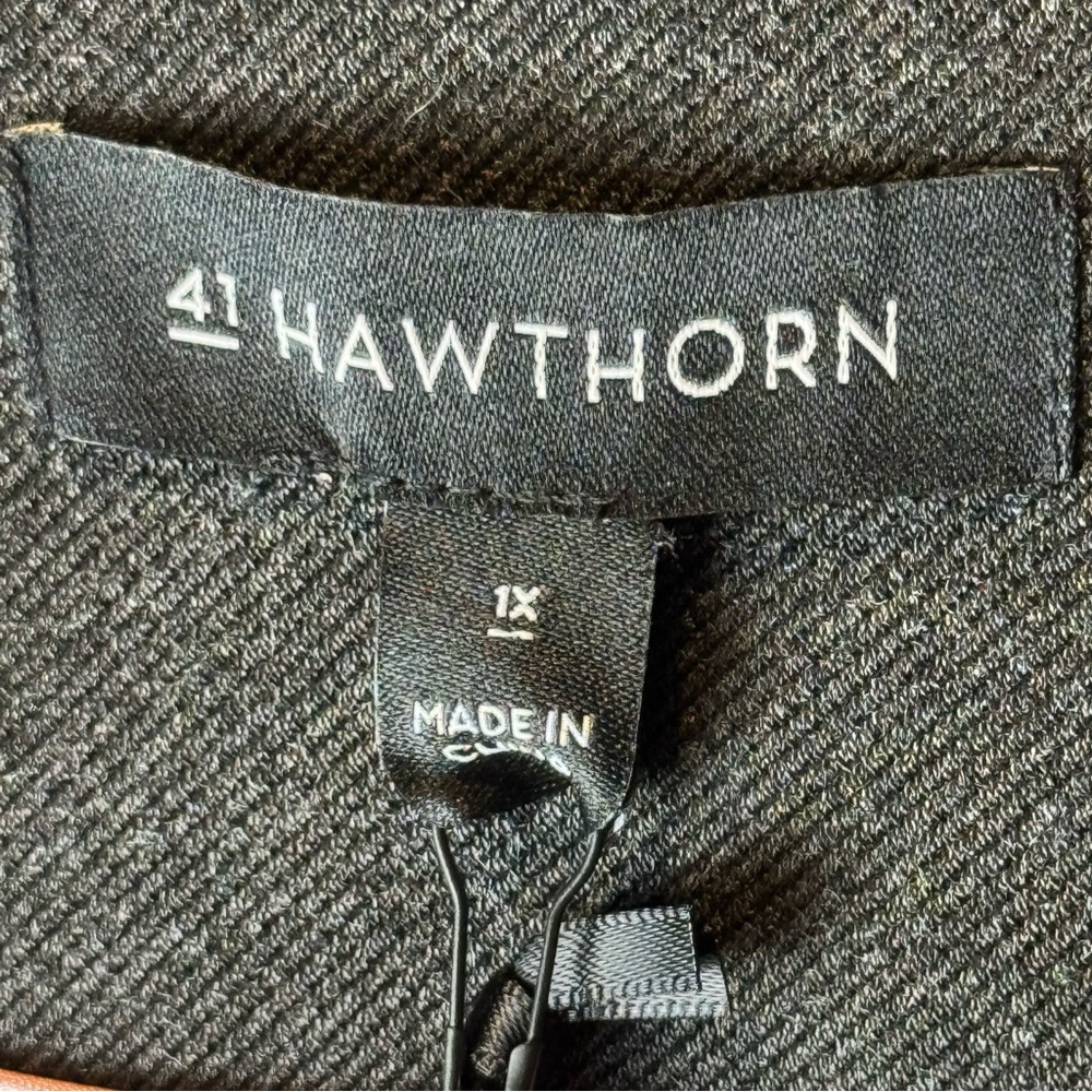 41 Hawthorn Gray Blazer WPK30257 1X - Picture 6 of 8